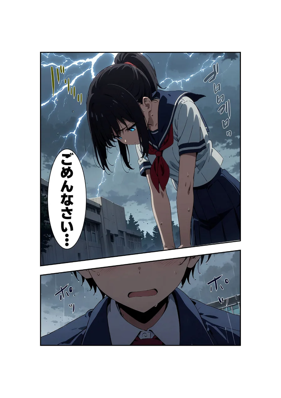 【全4作収録】びしょ濡●●● セット版 〜この子たち…気が狂うまで雨の中●されます〜 モザイク版 試し読み 7ページ