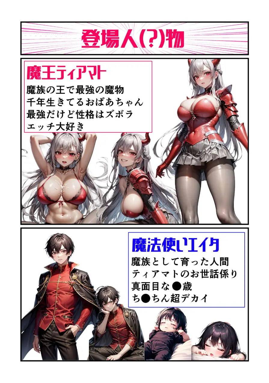 【全3作収録】魔王様はえっちがお好き 〜最強魔族の甘く淫らな夜の営み〜 モザイク版 試し読み 6ページ