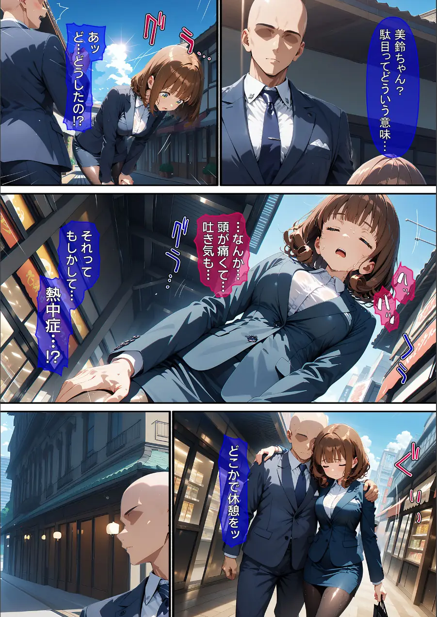 熱中症で倒れた後輩ちゃんを●●●する話 モザイク版 試し読み 6ページ