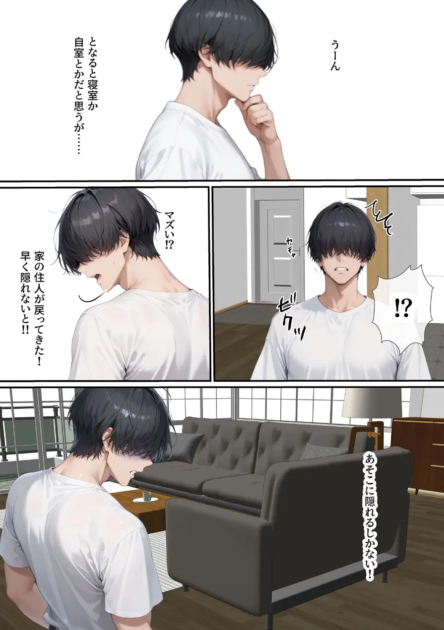 ただ空き巣に入っただけのはずが欲求不満な人妻を堕とすことになった話〜盗んだのは物ではなく躰でした〜 モザイク版 試し読み 12ページ