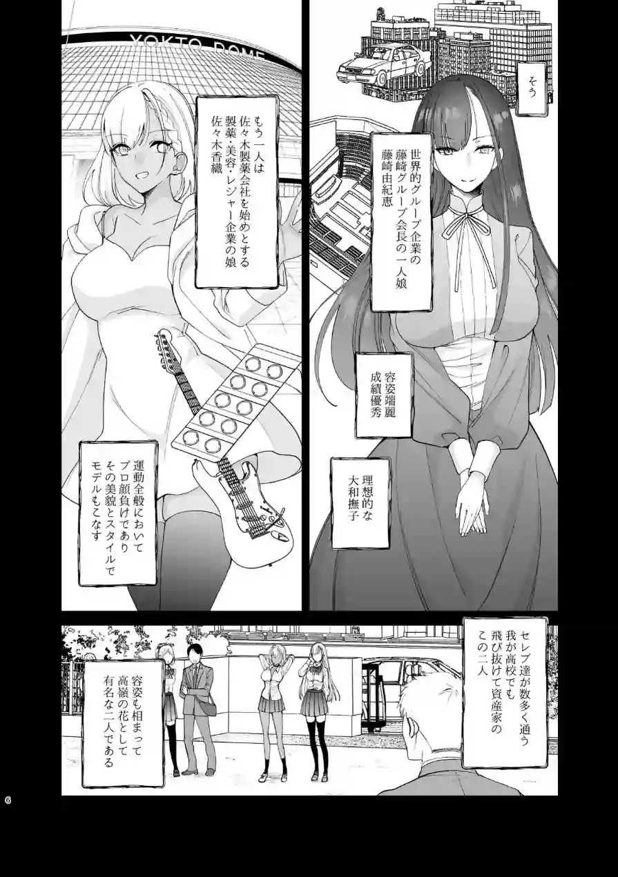 クラスの憧れの巨乳JKと種付けセックスする話 試し読み 6ページ
