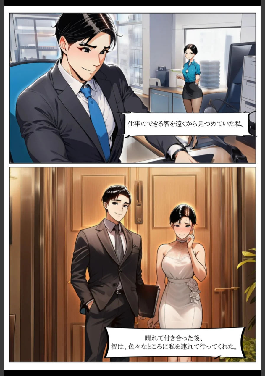 隣人ガチャSSRの人妻・片桐佳織（35）が寝取られるまでの話。【棒消し修正版】 試し読み 3ページ