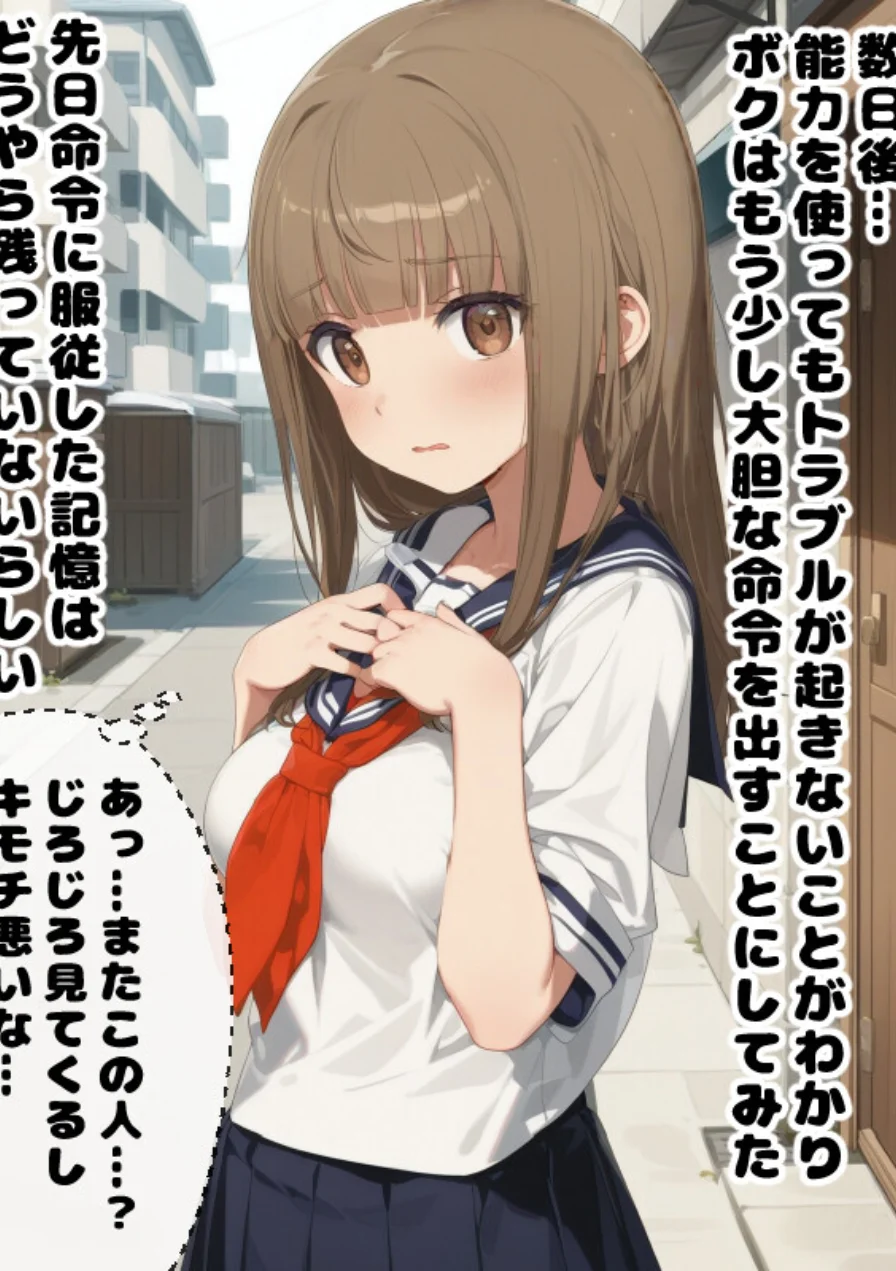 近所の女の子が正統派美少女に育ったので不思議な力でエッチなお願いを聞いてもらった話【モザイク版】 試し読み 15ページ