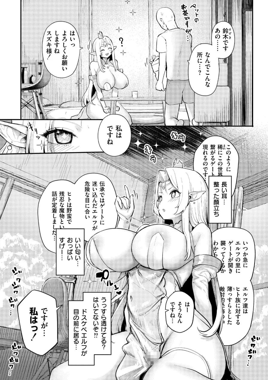 いつでも使えるエルフの穴（単話） 試し読み 3ページ
