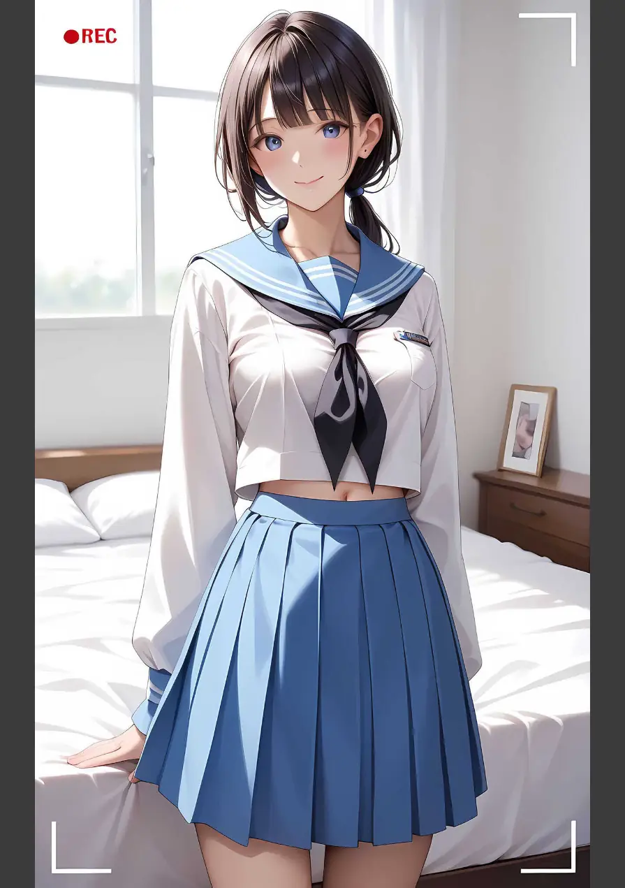 【全5作収録】ぱんちら撮影会のはずが、いつのまにかおじさんち〇ぽに沼る話 セット版 モザイク版 試し読み 24ページ