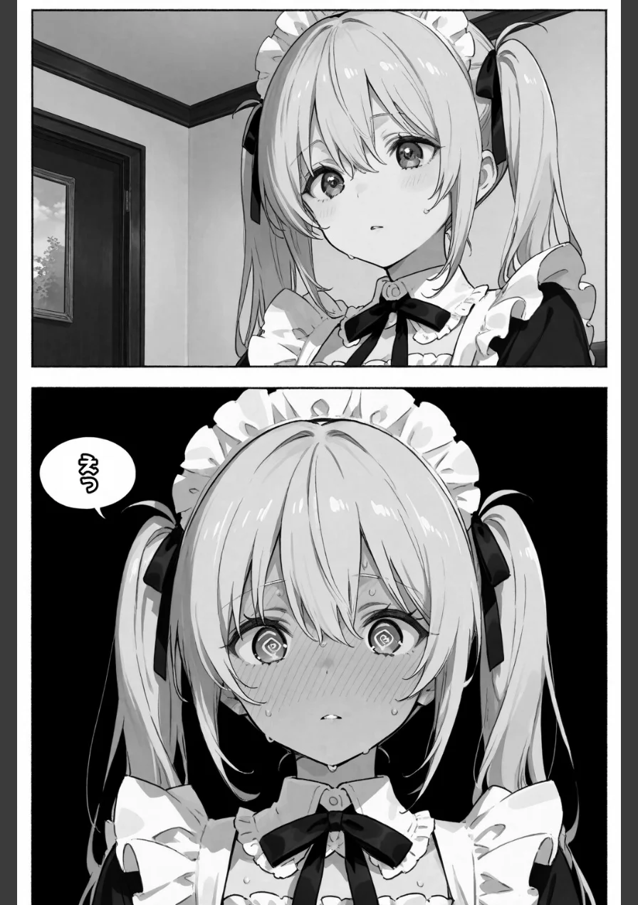 専属メイドは、ご主人様（俺）のことが大好きかもしれない！【白抜き修正版】（単話） 試し読み 12ページ