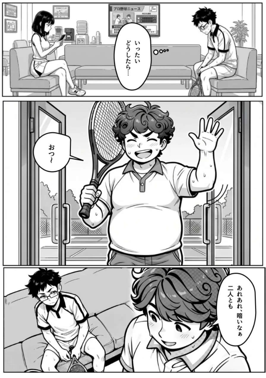 本能に狂わされるわからせ特訓:最悪の相性だった僕たちが、夜のラリーで無敵のペアになるまで【棒消し修正版】 試し読み 4ページ