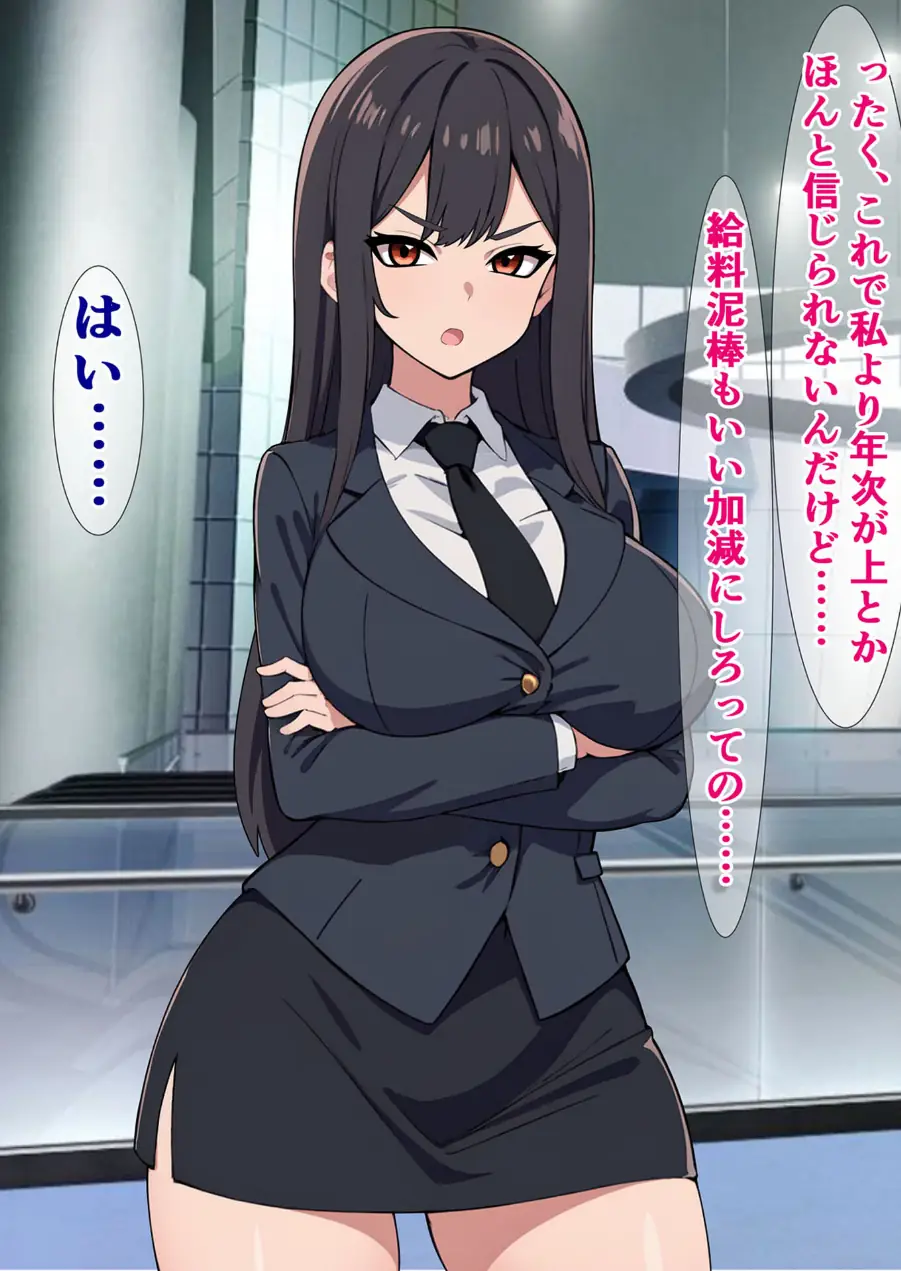 パワハラ爆乳上司に報復種付け！ 〜無能社員の俺が上司をマジイキさせるまで〜【得合本版】 モザイク版 試し読み 6ページ