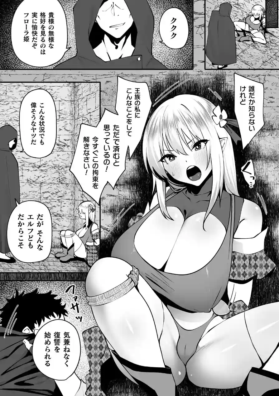 エルフの姫の躾け方【単話】（単話） 試し読み 3ページ
