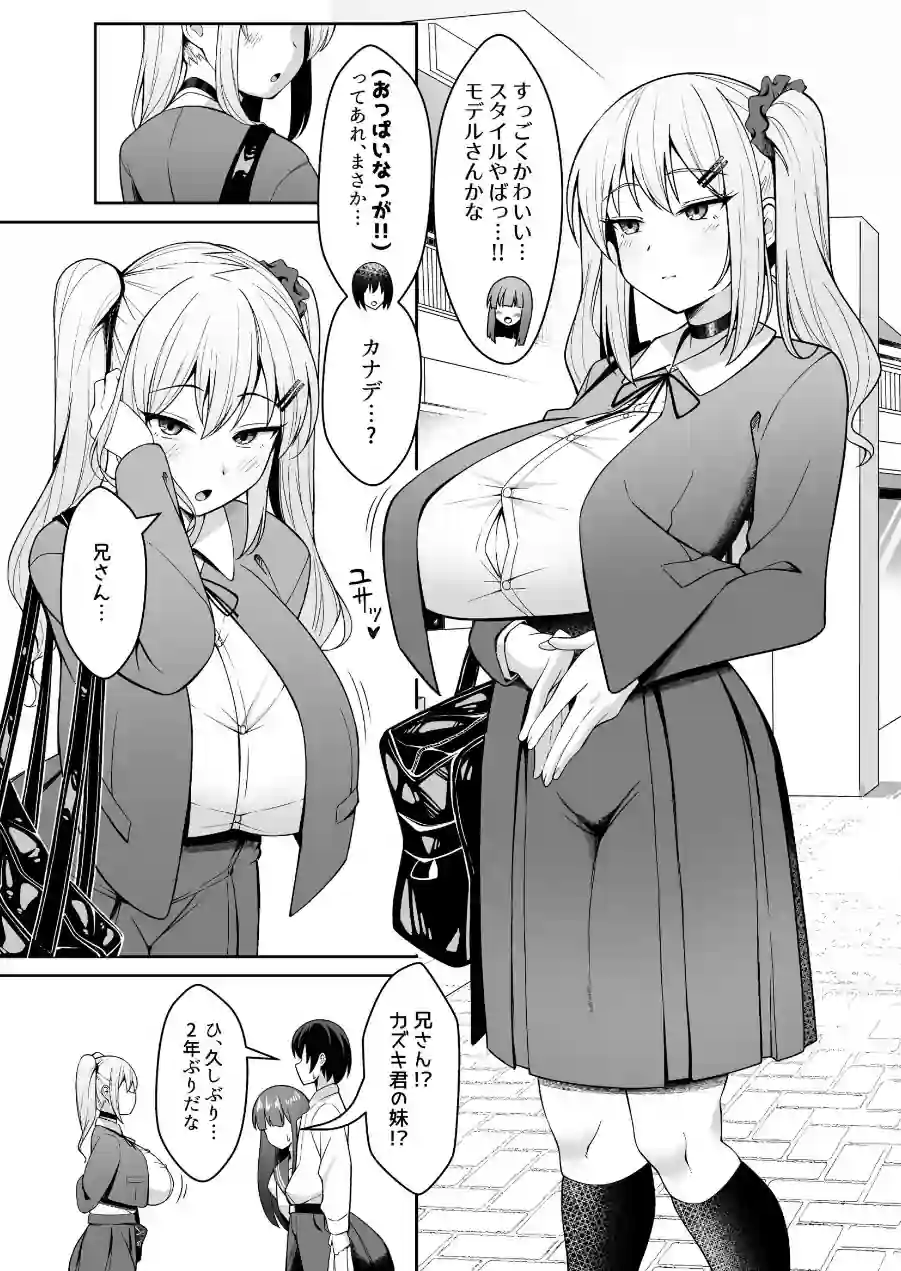 兄ラブ高湿度長乳妹に迫られて孕ませちゃう話【電子版】 試し読み 5ページ