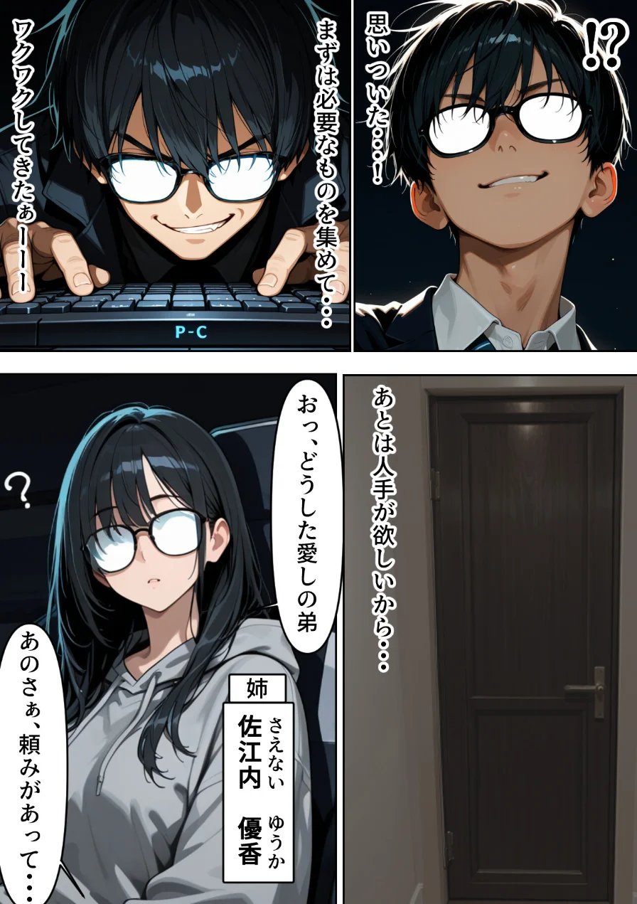 底辺逆転-どん底ぼっち童貞の俺が億万長者に！？同級生の美女を「冴えない男の救済企画」と称した高額バイトで釣ってみた結果…【棒消し修正版】 試し読み 4ページ