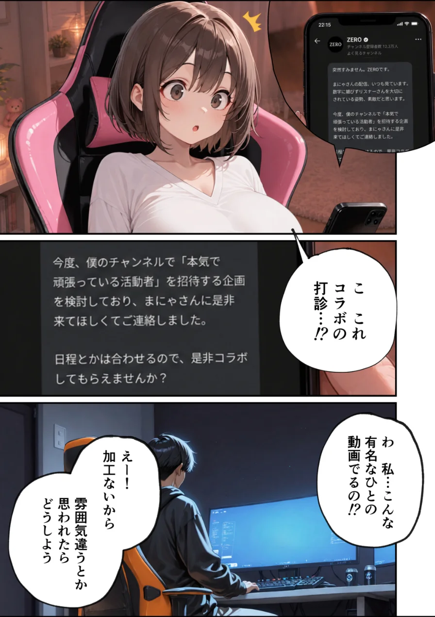 区役所職員だった私が気付いたら配信者になって月額100万円もする！！会員限定サブスクを作っていた話【モザイク版】 試し読み 12ページ