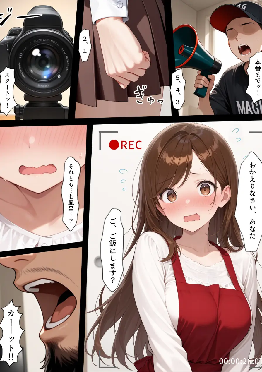 疑似夫婦生活で演技指導 -これは演技、演技のはず――だよね？-【モザイク版】 試し読み 1ページ