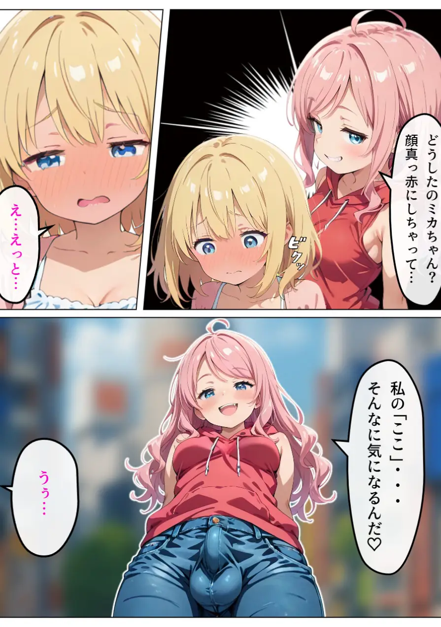 寄生チ〇ポに感染して入院したので種付けしまくる【棒消し＆モザイク版】 試し読み 5ページ