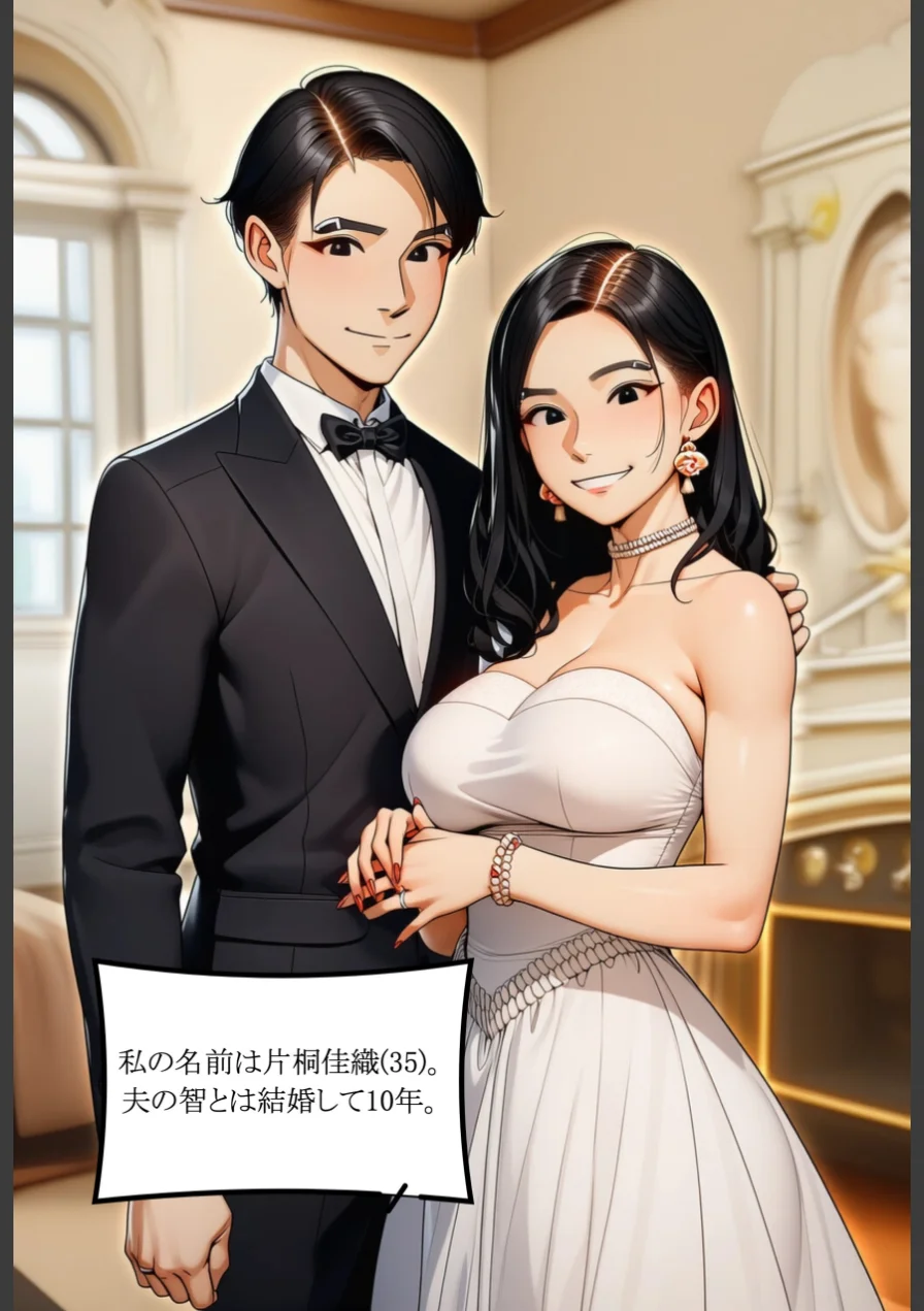 隣人ガチャSSRの人妻・片桐佳織（35）が寝取られるまでの話。【棒消し修正版】 試し読み 2ページ