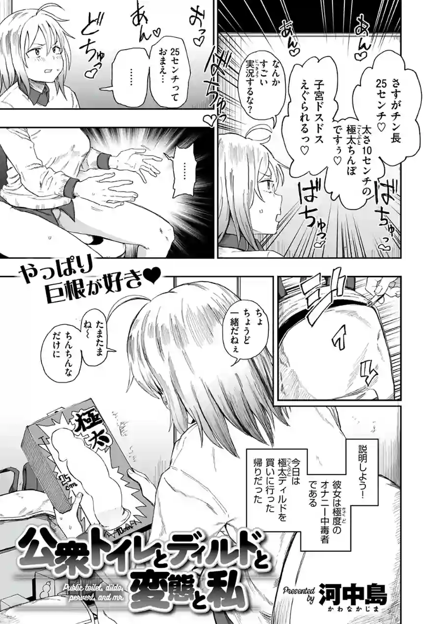 公衆トイレとディルドと変態と私（単話） 試し読み 5ページ