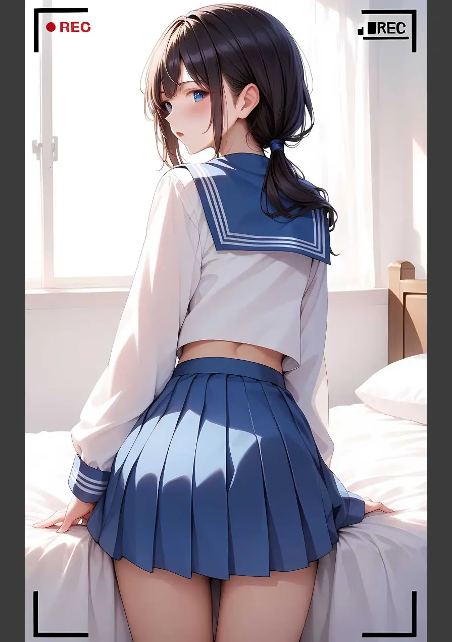【全5作収録】ぱんちら撮影会のはずが、いつのまにかおじさんち〇ぽに沼る話 セット版 モザイク版 試し読み 34ページ