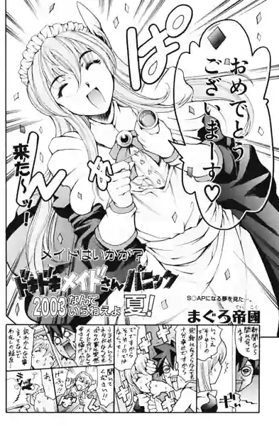 ドキドキメイドさんパニック2003 なんていらねぇよ、夏！（単話） 表紙