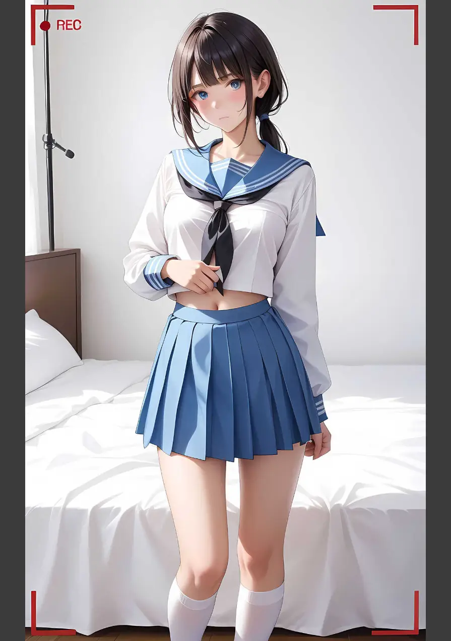 【全5作収録】ぱんちら撮影会のはずが、いつのまにかおじさんち〇ぽに沼る話 セット版 モザイク版 試し読み 29ページ