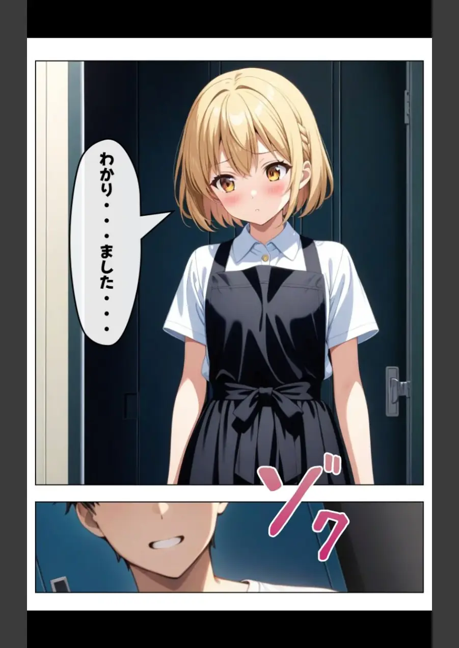 くそキモ店長に弱みを握られ犯●れまっくた金髪ロリJK【モザイク版】 試し読み 10ページ