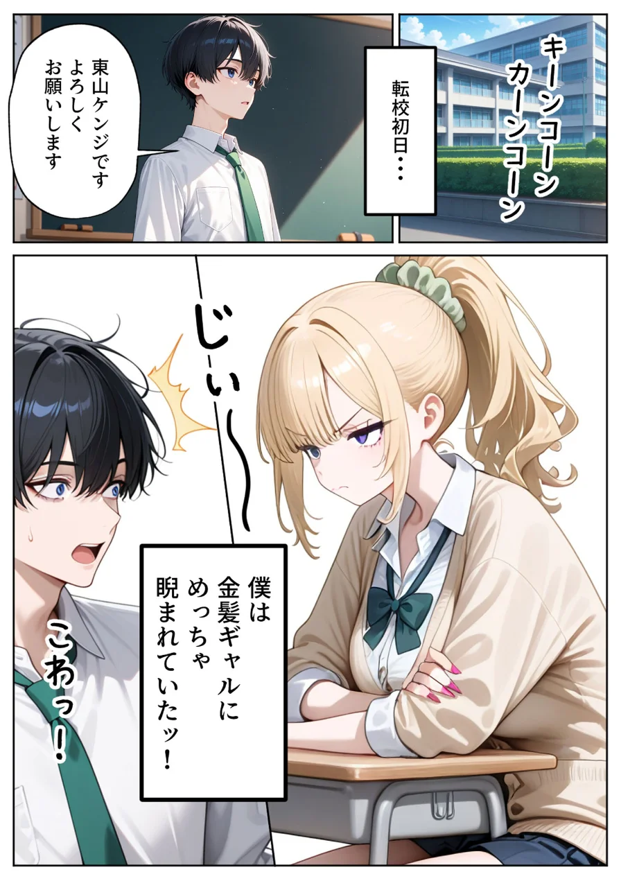 一途な幼馴染ギャルの誘惑セックス モザイク版 試し読み 3ページ