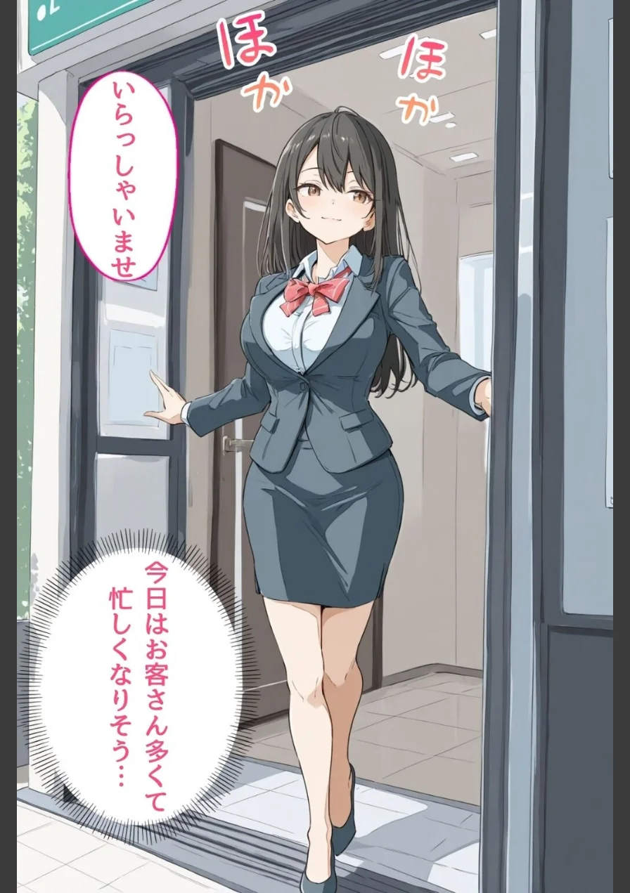 スーツ姿の美人OLが強盗の凶器よりチ○ポに屈服…完全メス落ち【モザイク版】 試し読み 6ページ