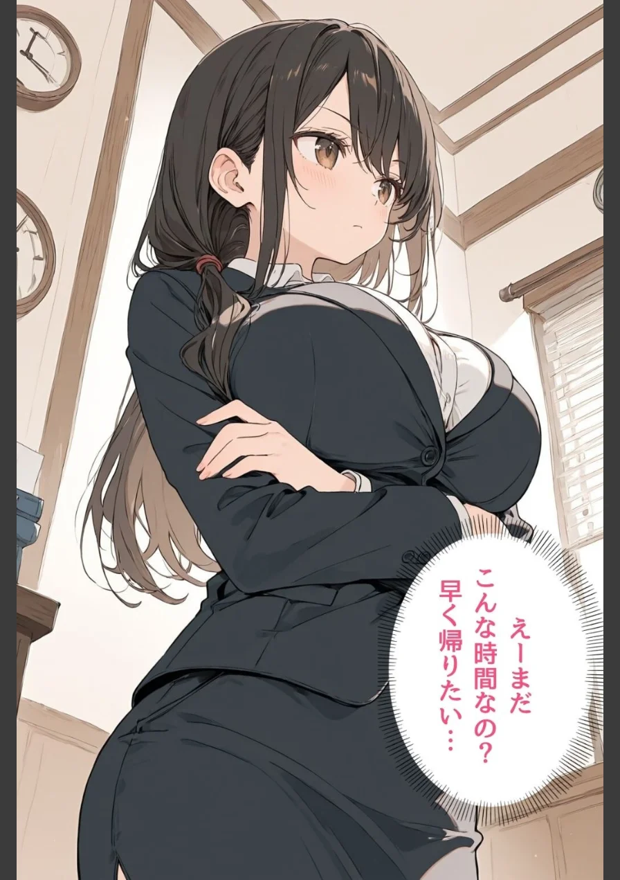 スーツ姿の美人OLが強盗の凶器よりチ○ポに屈服…完全メス落ち【モザイク版】 試し読み 7ページ