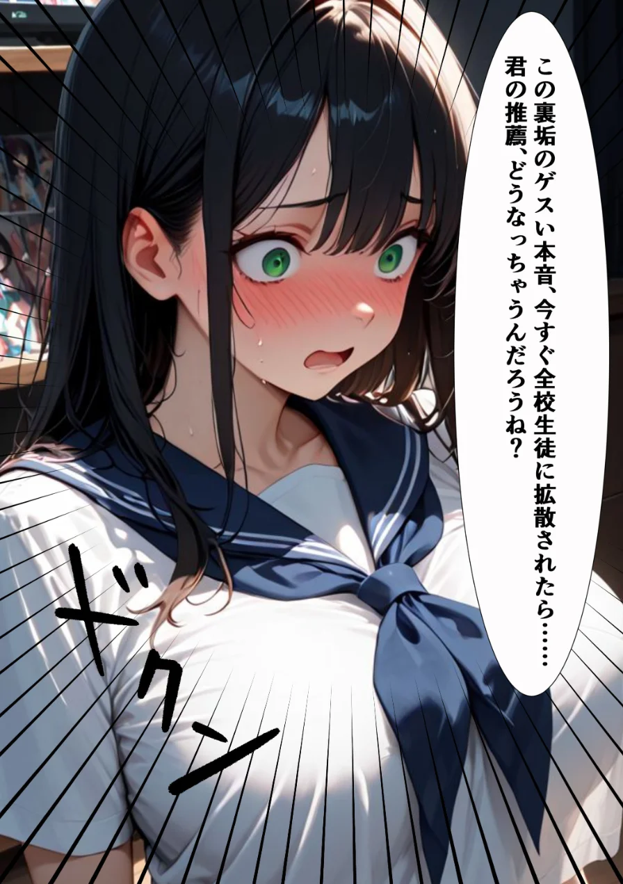 学校一人気の腹黒生徒会長が連続アクメで完堕ちする話【モザイク版】 試し読み 14ページ