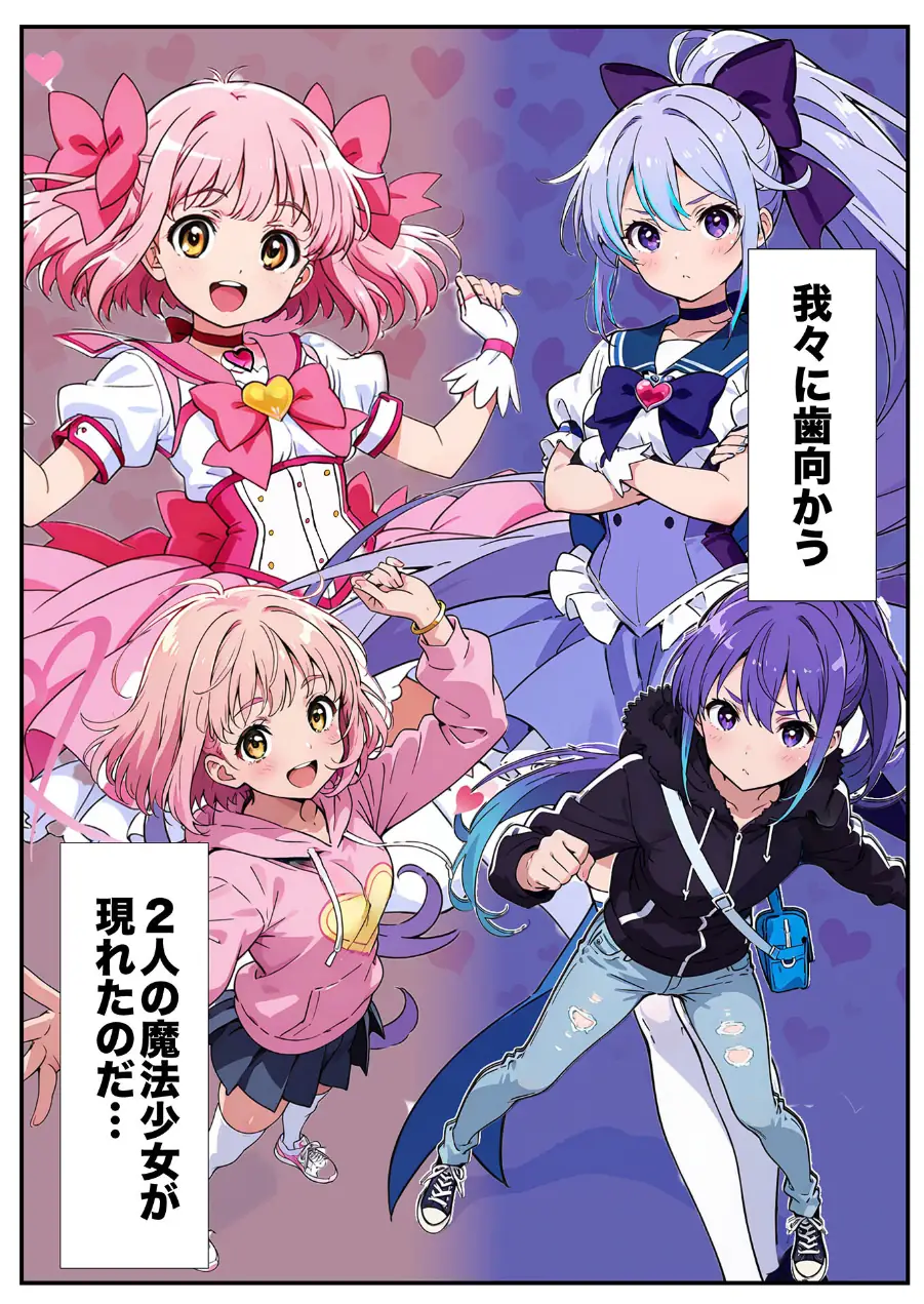AIが支配する世界で人類を裏切った俺は正義の魔法少女をドスケベ●●する モザイク版 試し読み 9ページ