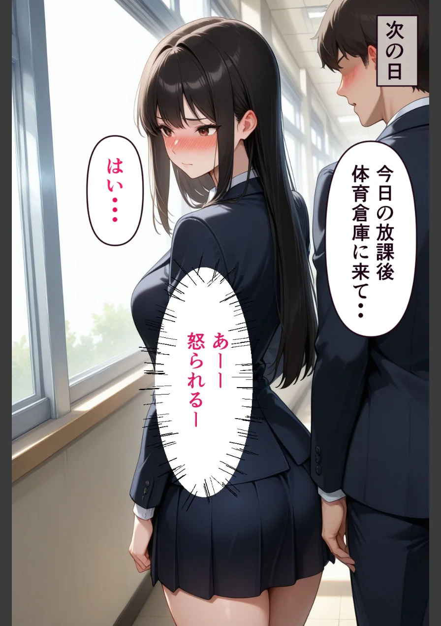 【処女を捧ぐ】JKひまり、コンカフェバイトがバレて新米教師にメイド服に着替えさせられる放課後【モザイク版】 試し読み 15ページ