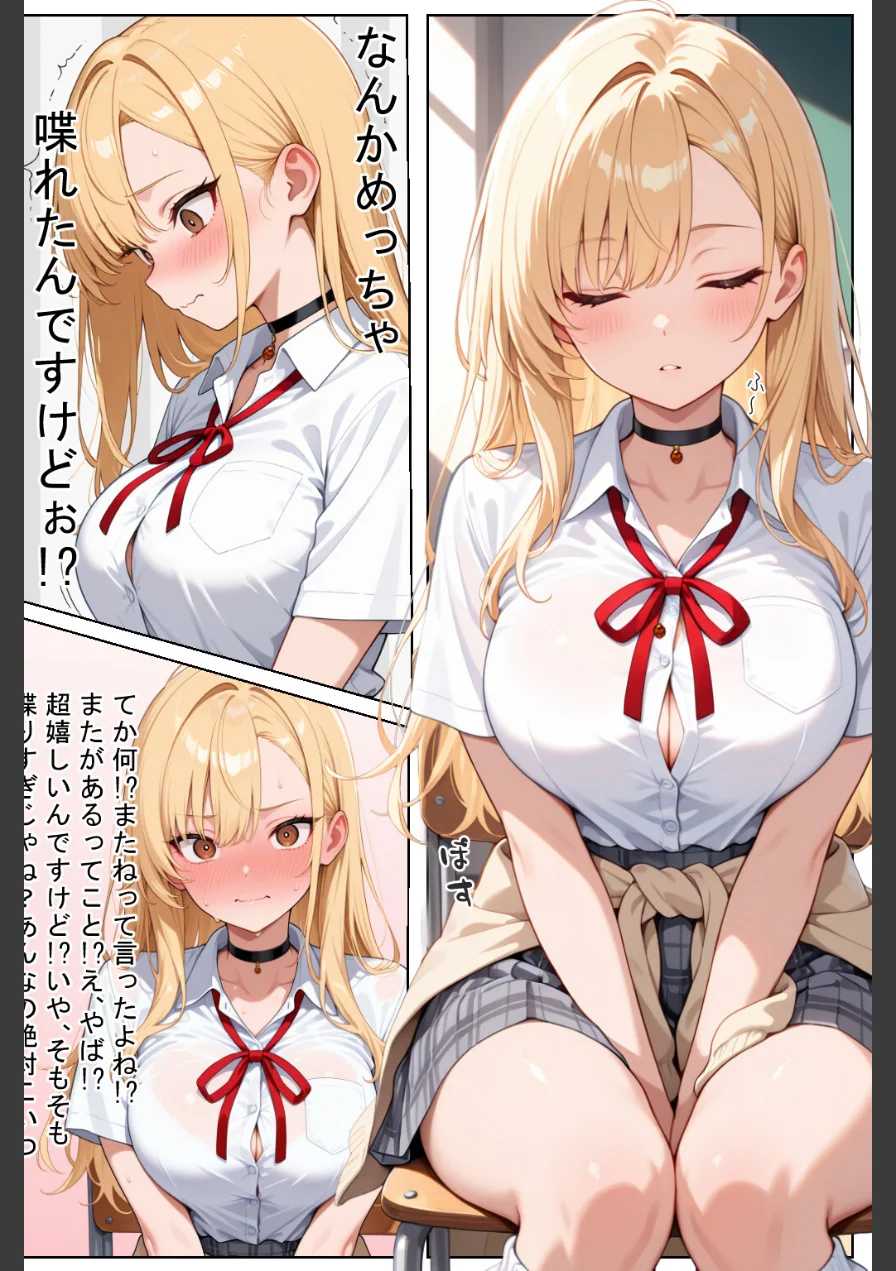 軽そうだけど実は恋愛経験0な巨乳ギャルちゃん〜初えっち編〜【白抜き修正版】 試し読み 14ページ