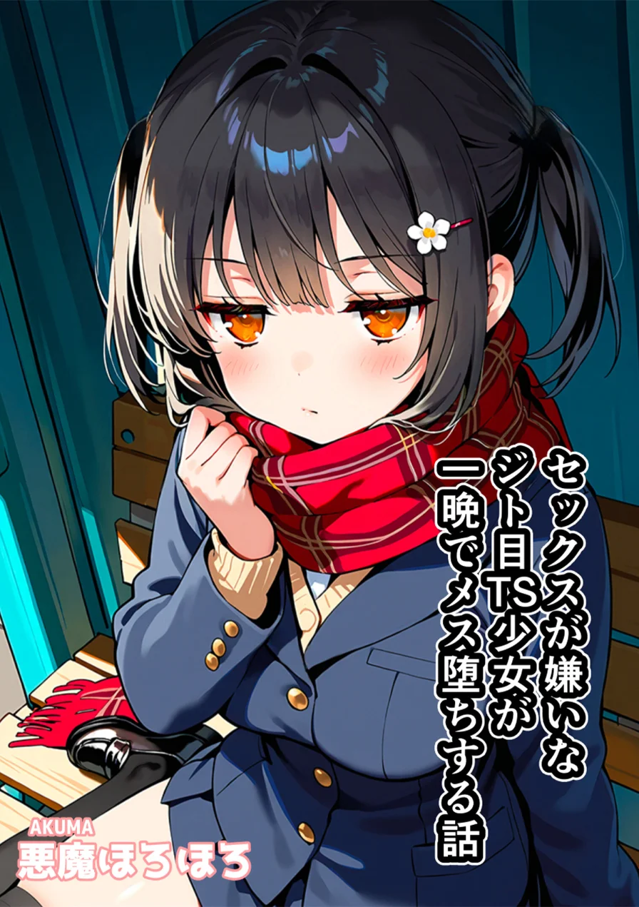 セックスが嫌いなジト目TS家出少女が一晩でメス堕ちする話【モザイク版】 試し読み 1ページ