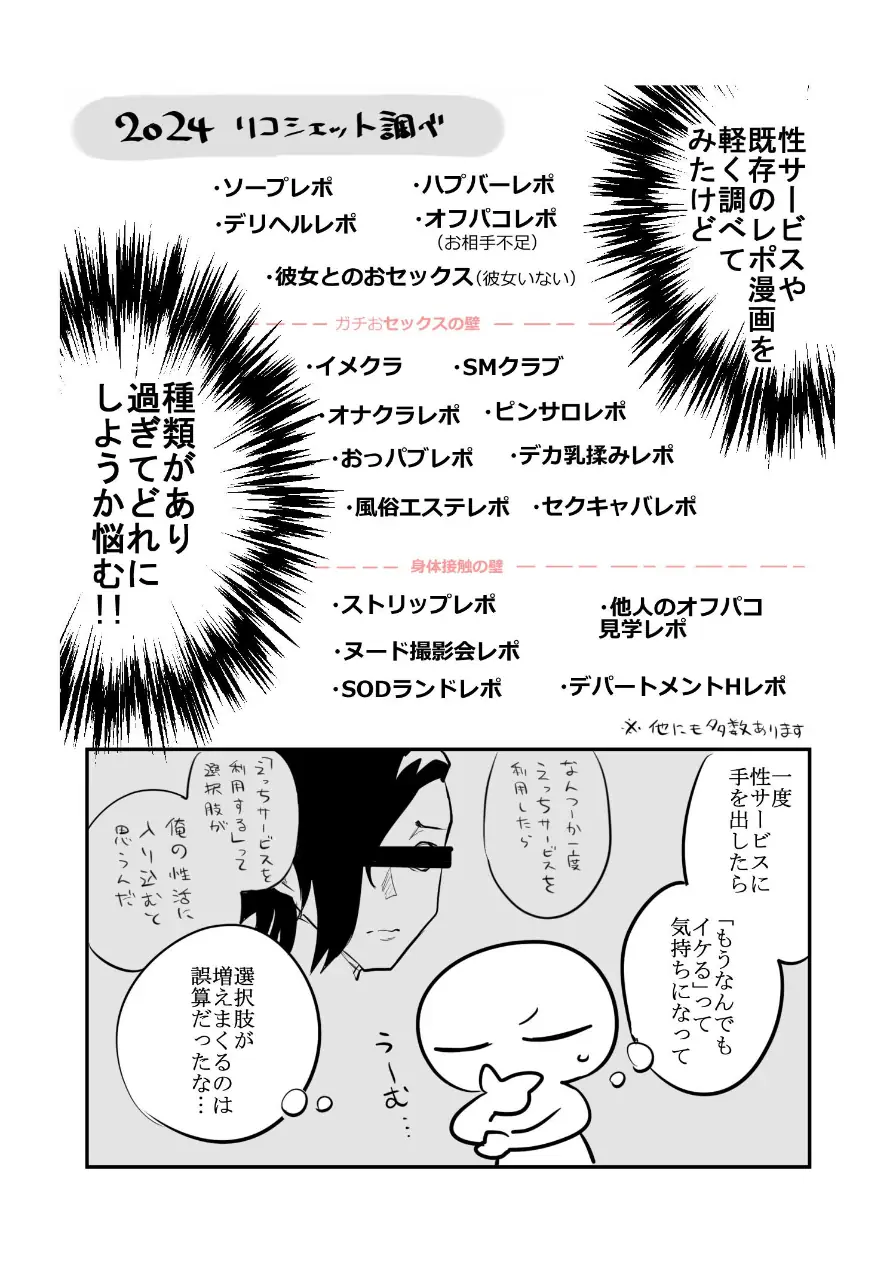 エロまんが家がデリヘルに行ってきた話（単話） 試し読み 4ページ