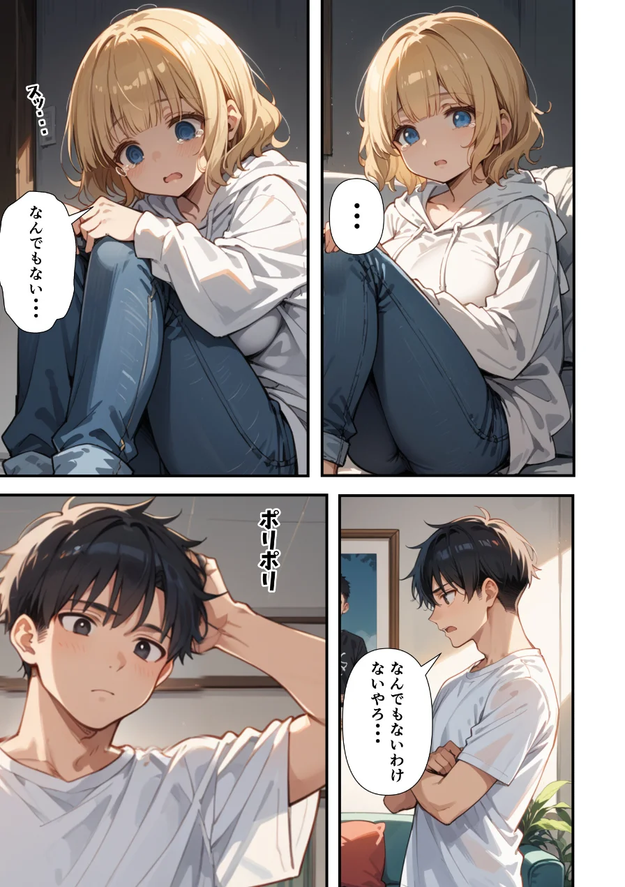 可愛い妹が失恋したので慰め上書き中出しセックスした話【モザイク版】 試し読み 7ページ