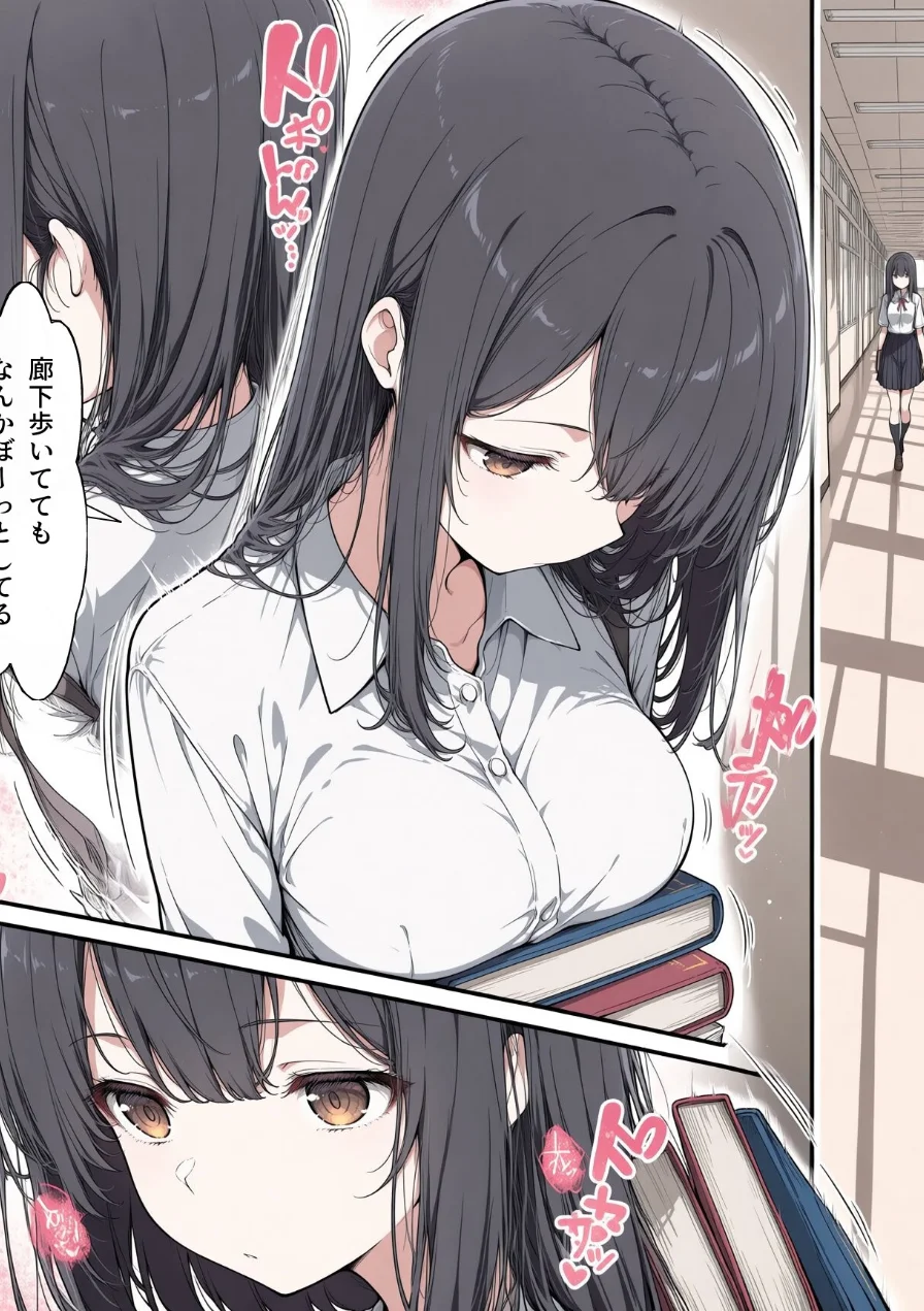 真面目な女子校生が朝の満員電車で執拗に痴●された話【モザイク版】 試し読み 12ページ