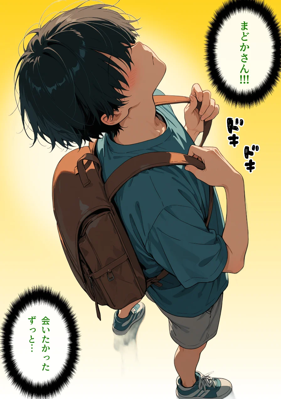 人妻まどか 親戚の子にイかされる夏【モザイク版】 試し読み 9ページ