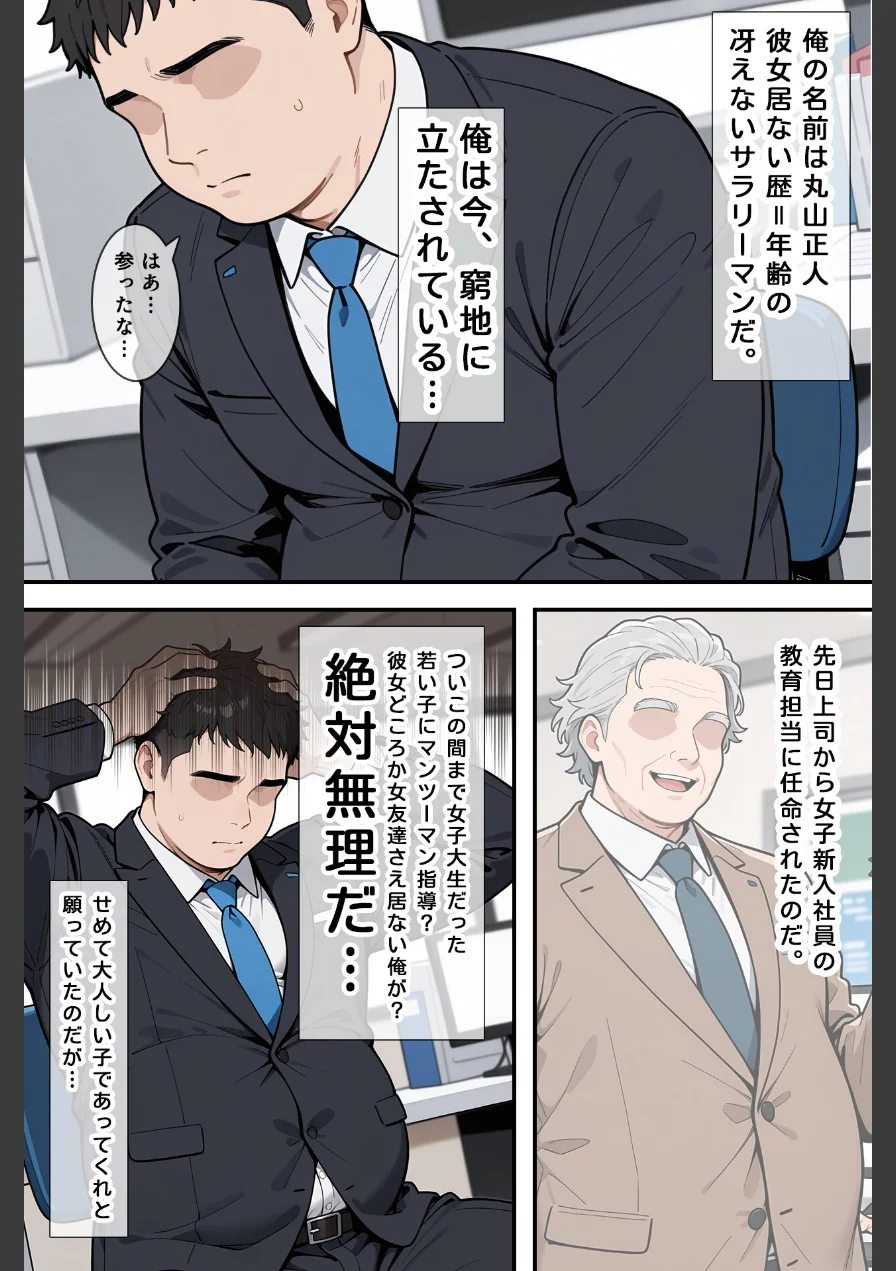あざとい系新卒ギャルにガチ恋されてしまった話【モザイク版】 試し読み 1ページ
