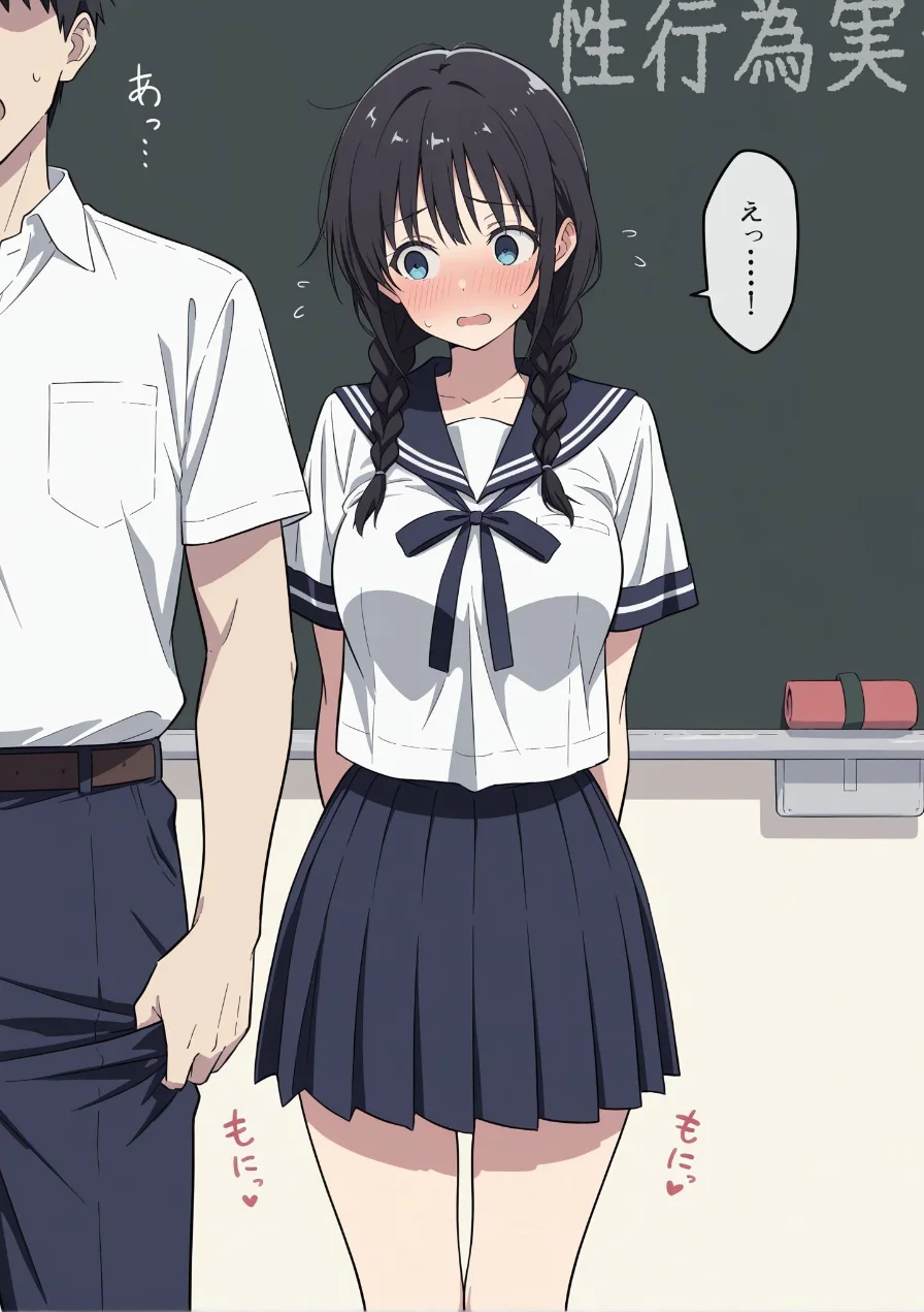 保健委員は実際にセックスしてもらいます【モザイク版】 試し読み 15ページ